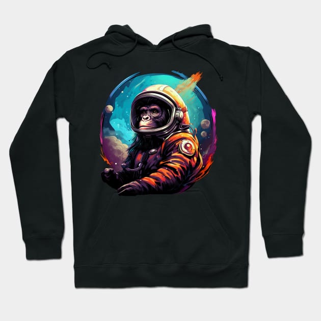 space monkey Hoodie by boxermaniac